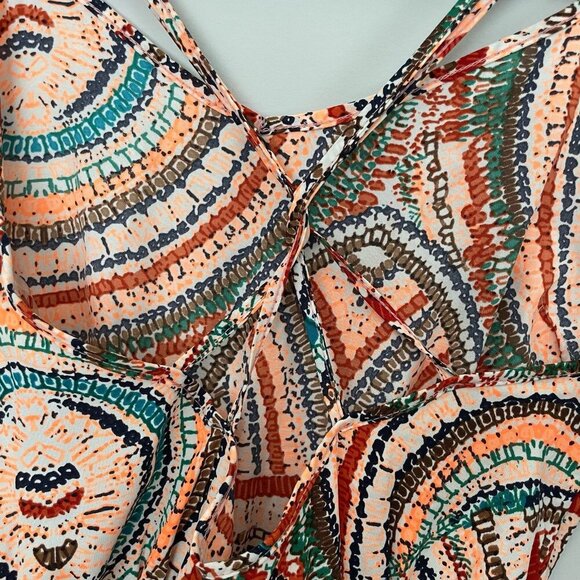 Sleeveless Dress Colorful Print Casual‎ Sundress Summer Dress - Picture 3 of 7